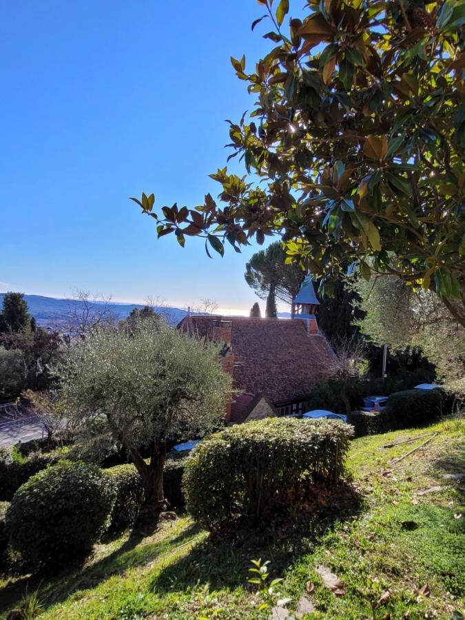 Clim Jardin Et Parking Prive -Piscine Tennis Et Park Vue Mer Grasse Exterior photo